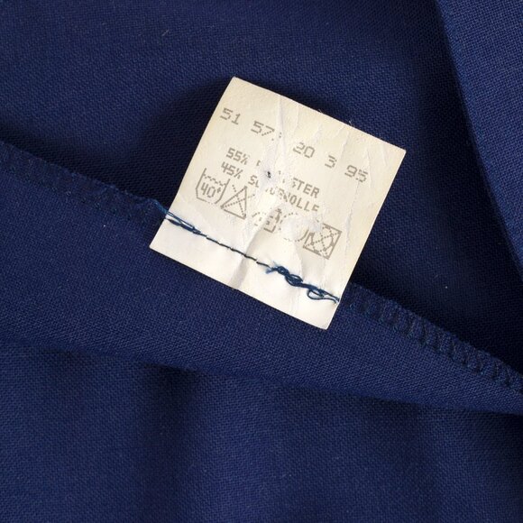 Sundazed (Germany) Canvas Weave Schurwolle Blend Pentagon T Blouse Azurite : M - Picture 8 of 8